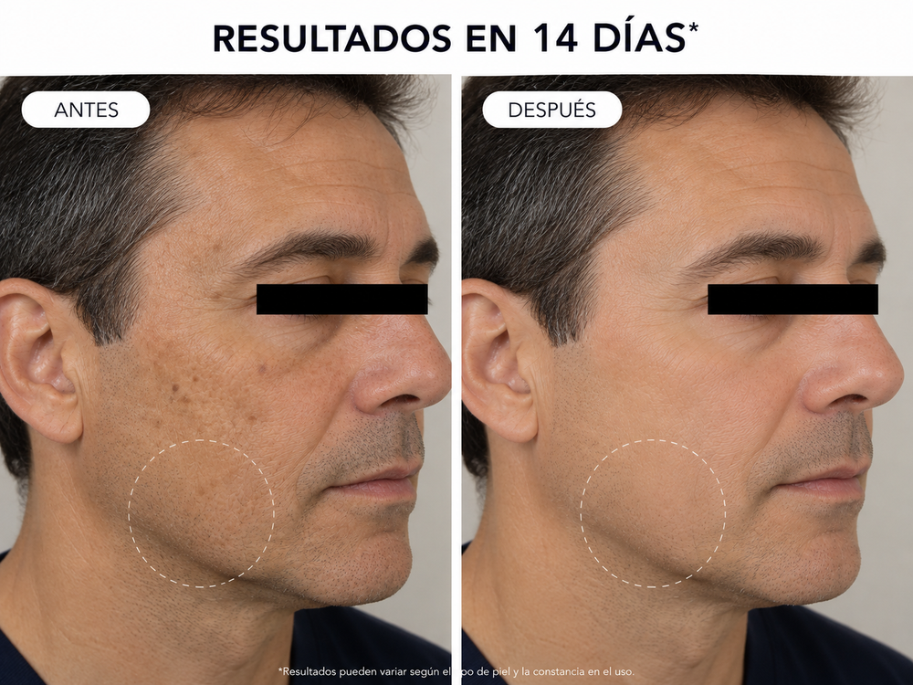 Clienta utilizando Luméra por la noche